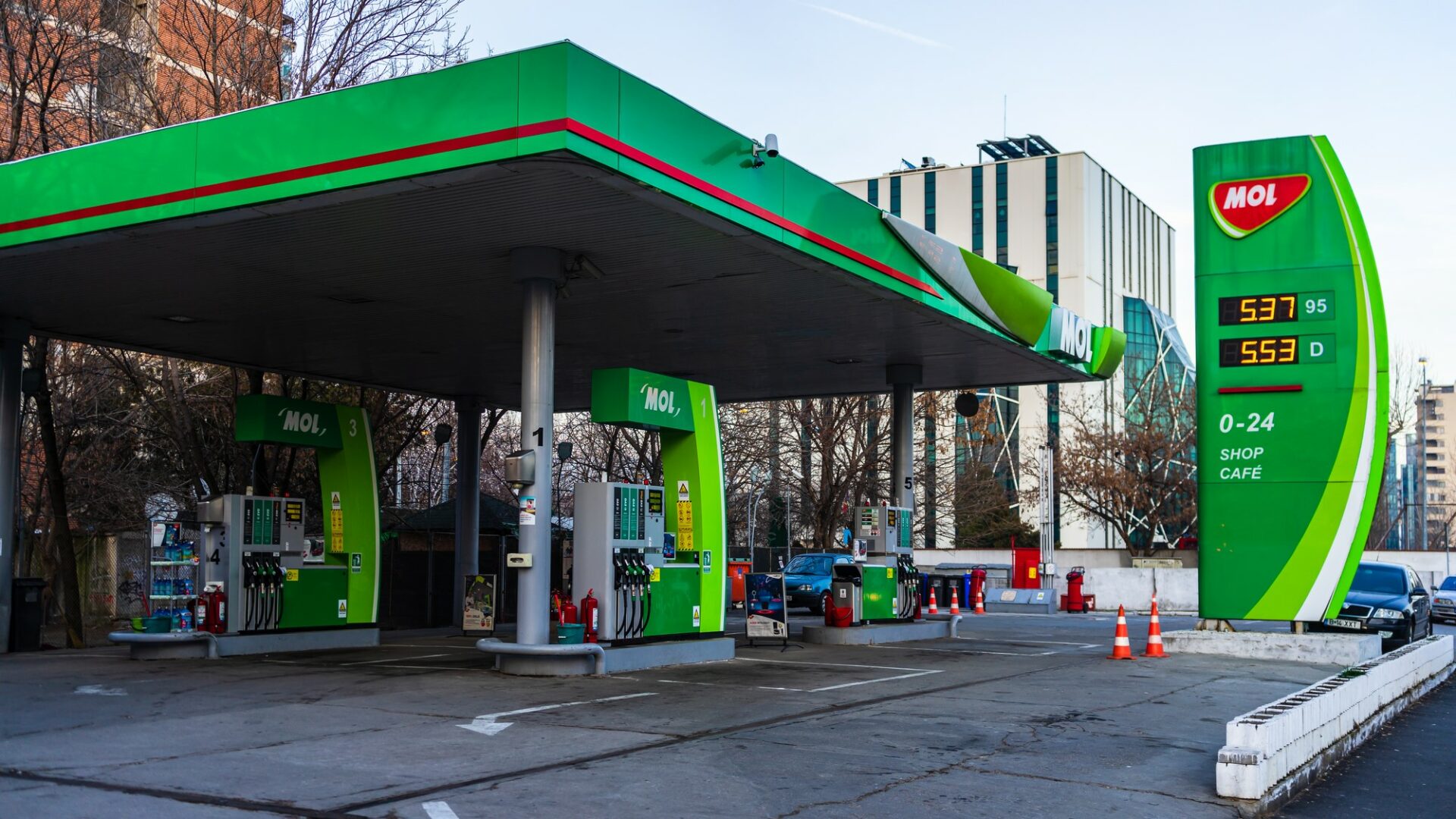 Ukrajinský Naftogaz dementoval slova poradce ukrajinského prezidenta, akcie MOL mazaly ztráty. Ilustrační foto: Depositphotos.com