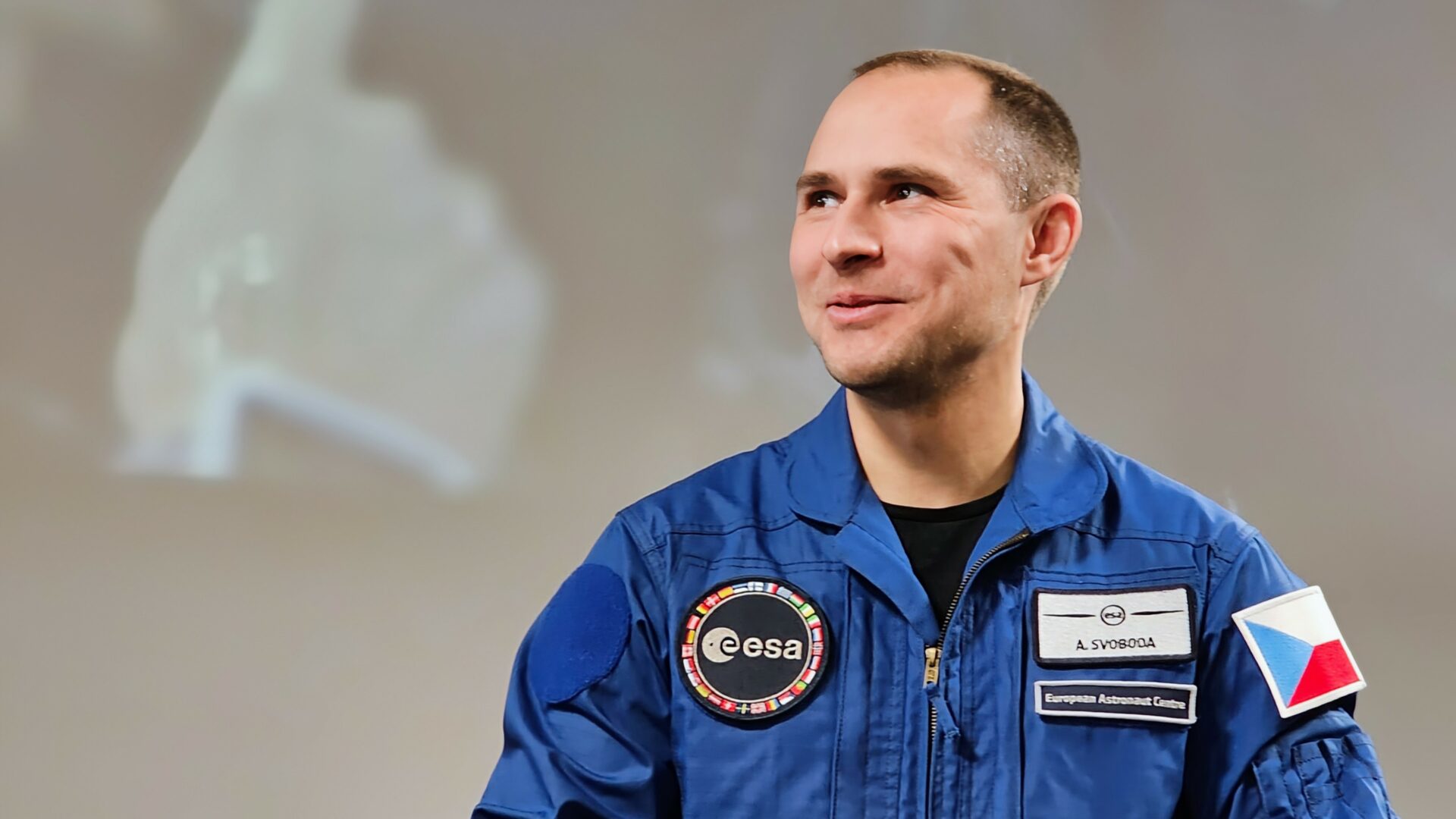 Armádní pilot a horký kandidát na let do vesmíru Aleš Svoboda. Foto: faei.cz/Pavel Baroch