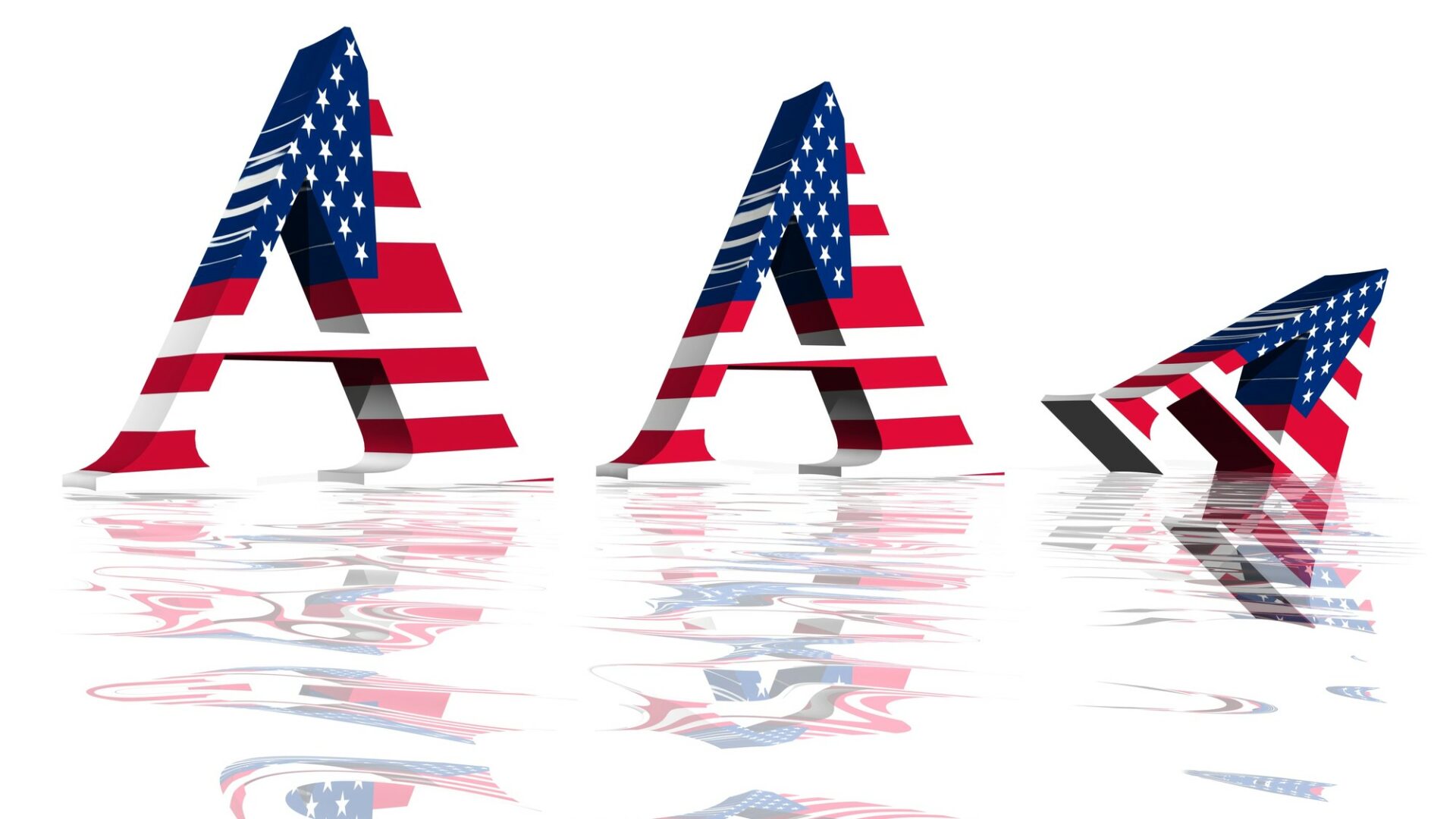 Snížení kreditního ratingu USA z nejvyššího stupně AAA o stupeň dolů z konce minulého týdne dominovalo začátku obchodování v tomto týdnu. Ilustrace: Depositphotos.com