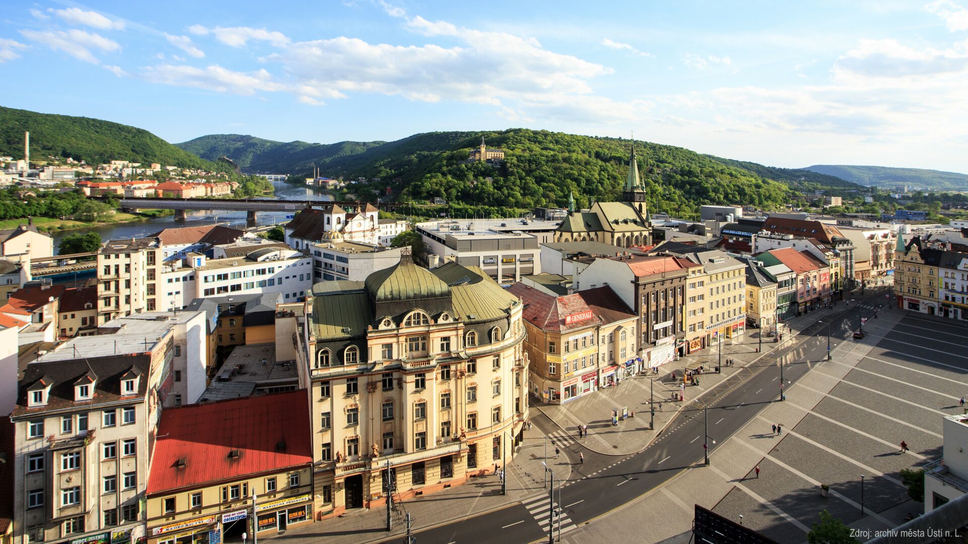 Jedním z měst, kde se zvýšila daň z nemovitosti pro vybranou skupinu, je Ústí nad Labem. Ilustrační foto: Magistrát Ústí nad Labem