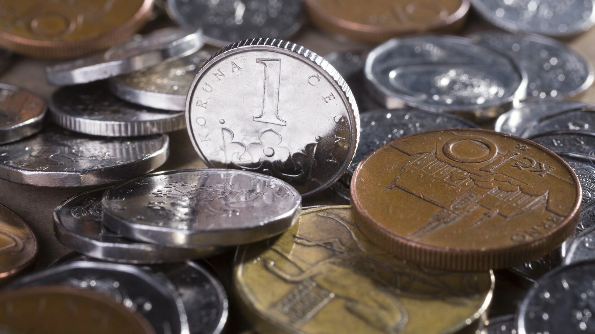 Česká koruna tento týden dosáhla nejsilnější úrovně za zhruba poslední rok. Ilustrační foto: Depositphotos.com