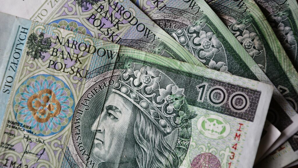 Největší ztráty z regionu v úterý utrpěl polský zlotý, jehož kurz se v odpoledních hodinách pohyboval na 4,27 PLN/EUR a byl o 0,5 procenta slabší. Ilustrační foto: Pixabay.com