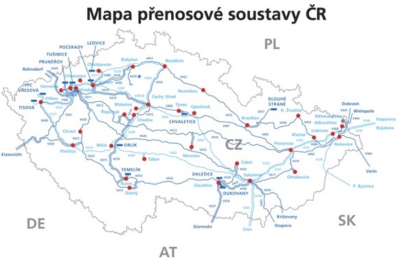 Zdroj: ČEPS, Daniel Szantai, Terraverse