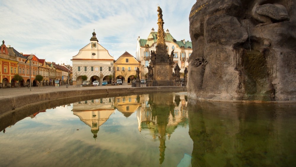 Náměstí Tomáše G. Masaryka v centru města. Foto: Dvůr Králové nad Labem