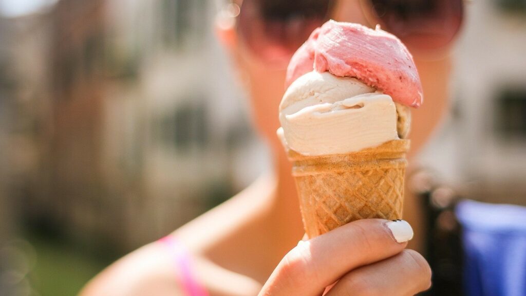 Zmrzlina je jedním z produktů, z nichž je možné se nakazit salmonelózou. Ilustrační foto: Pixabay.com