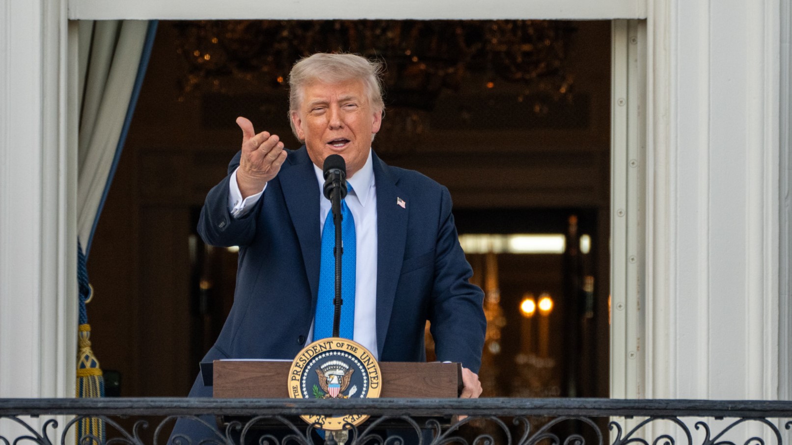Efekty Trumpových cel budou dostavovat s určitým zpožděním v průběhu druhé poloviny tohoto roku a začátku roku příštího. Ilustrační foto: flickr.com/whitehouse