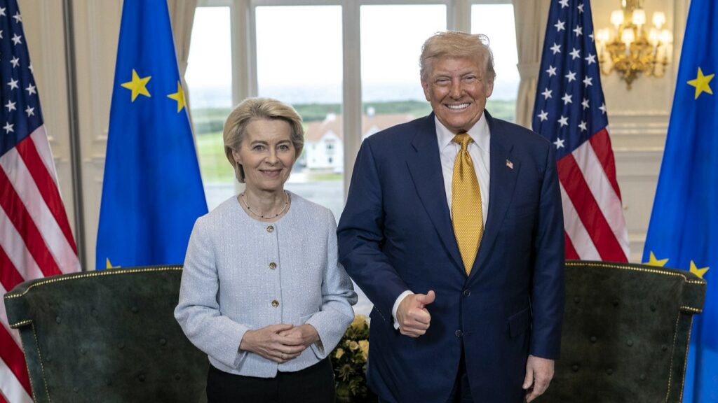 Po nedávném jednání prezidenta Trumpa ve Skotsku se zdá, že se nenaplnily extrémně negativní scénáře. Ilustrační foto: flickr.com/whitehouse