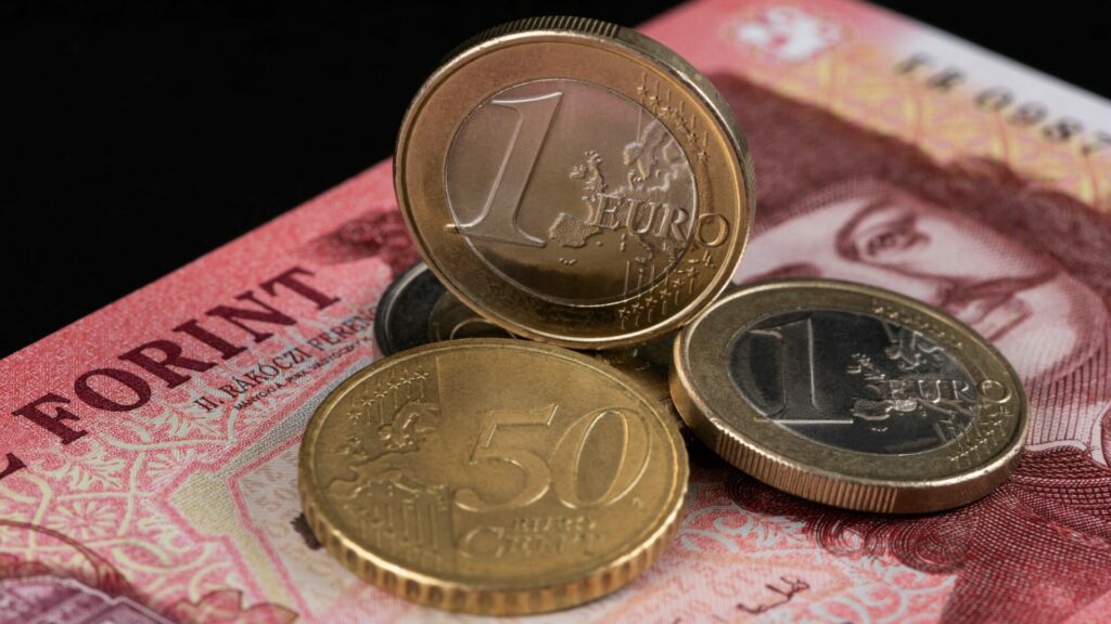 Euro ve čtvrtek ztrácelo a příliš se nedařilo ani regionálním měnám. Nejvíce ze svého kurzu odepsal maďarský forint. Ilustrační foto: Depositphotos.com