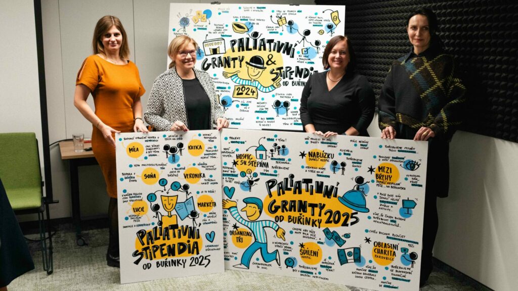 Buřinka spustila třetí ročník grantů a stipendií pro domácí hospice. Foto: Buřinka