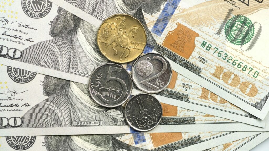 Česká koruna je světovým vítězem letošního roku, píše Bloomberg. Češi tak mají americké akcie „ve slevě“, ale také levnější pohonné hmoty nebo elektroniku. Ilustrační foto: Depositphotos.com