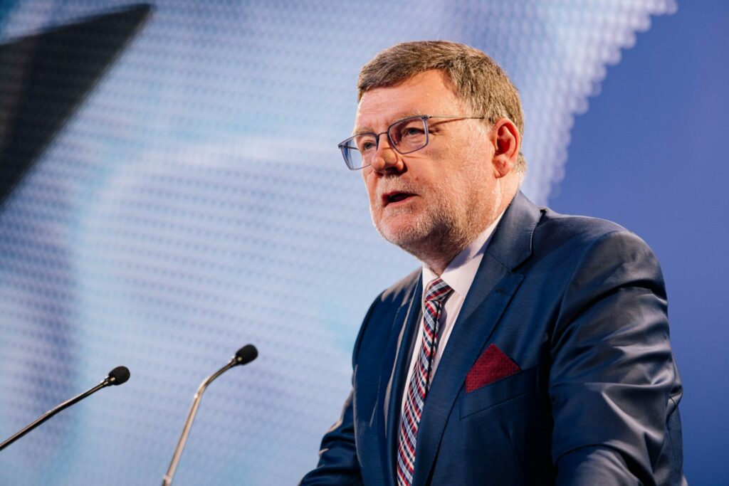 Ministr financí Zbyněk Stanjura (ODS) navrhnul rozpočtový schodek na rok 2026 ve výši 286 miliard korun. Foto: ODS