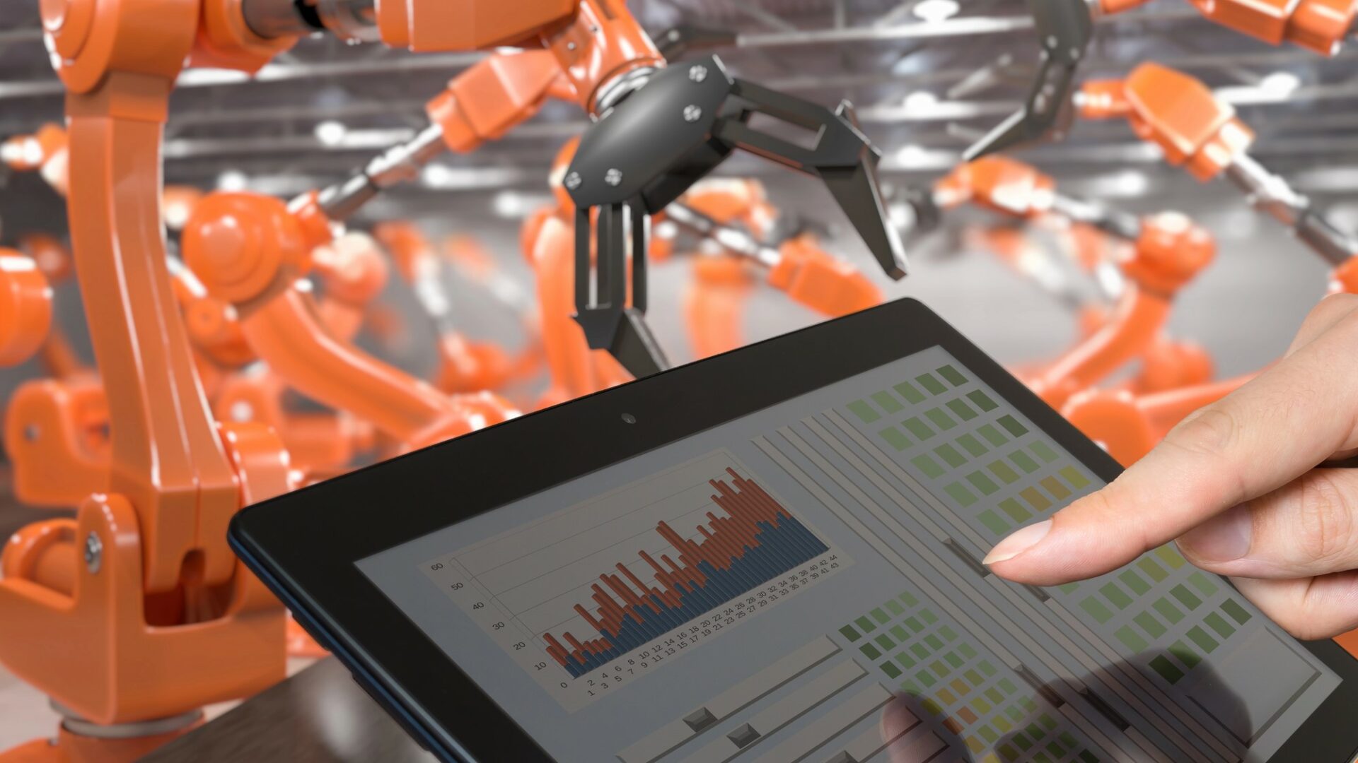 Digitalizace a automatizace budou v následujících letech tím, co promění většinu průmyslových odvětví. Ilustrační foto: Depositphotos.com