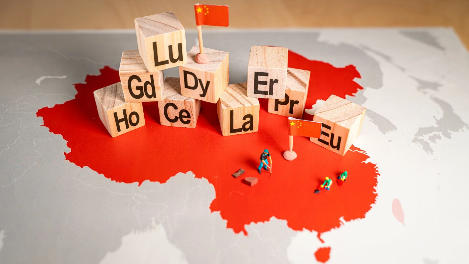 Čína produkci vzácných zemin ovládá už celá desetiletí. Ilustrační foto: Depositphotos.com