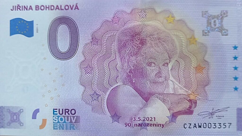 Bankovky v hodnotě 0 euro jsou populární v mnoha zemích. Foto: Aukro