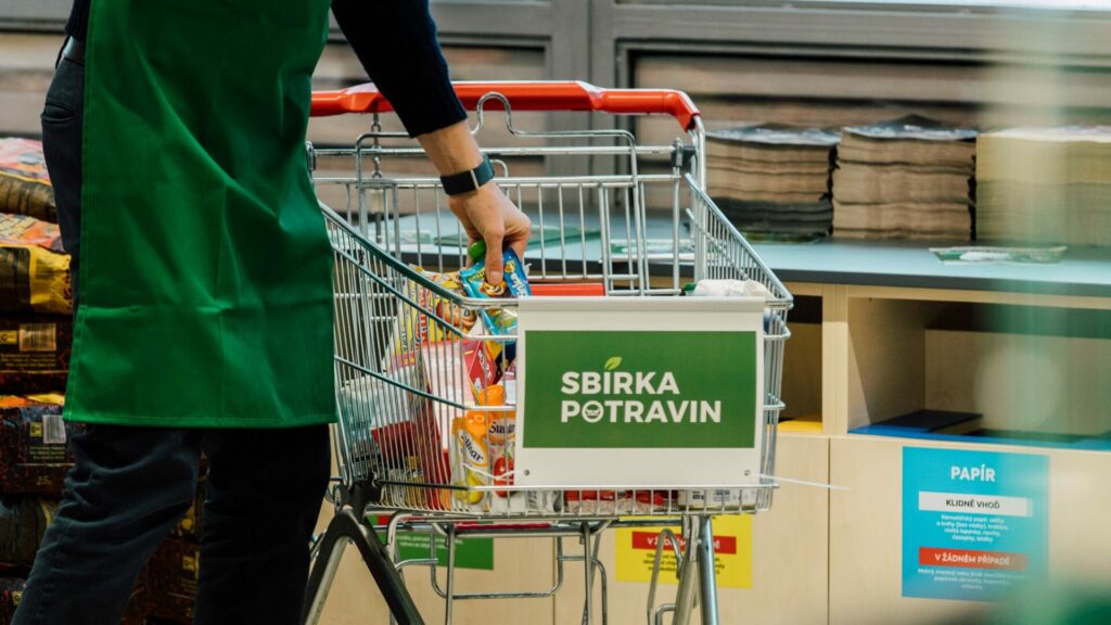 Do letošní sbírky se zapojily všechny prodejny Billa po celé České republice. Foto: Billa ČR