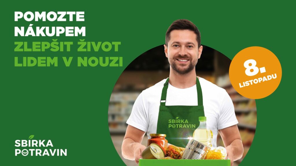Darované produkty budou po skončení sbírky dopraveny do regionálních skladů potravinových bank a následně rozděleny prostřednictvím neziskových organizací lidem v nouzi. Ilustrační foto: Billa