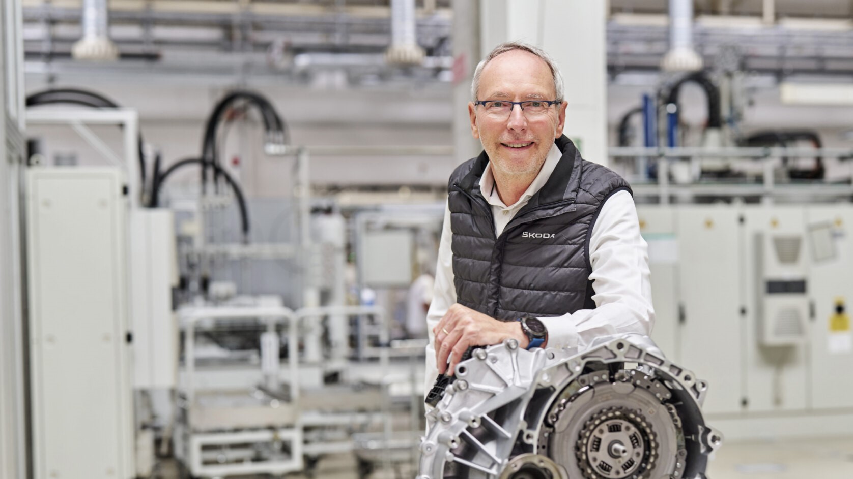 Ivan Slimák po čtrnáctiletém úspěšném působení na pozici vedoucího závodu odchází do penze. Foto: Škoda Auto