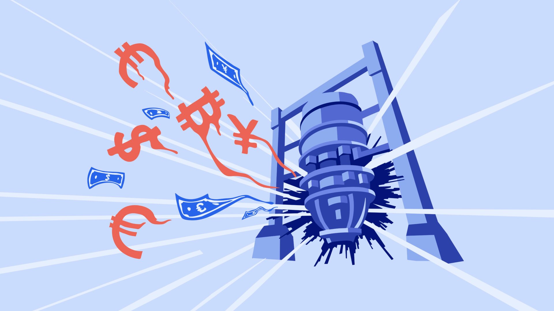 Kvantový počítač prolomí digitální bezpečnost. Ilustrace: Saxo Bank, se souhlasem