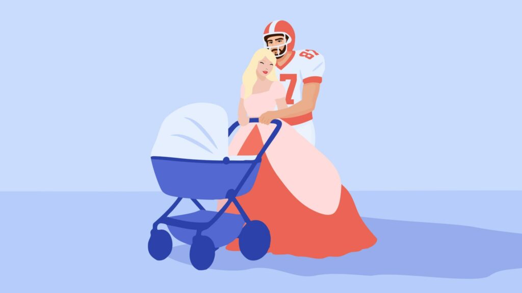 Dítěti Taylor Swiftové a Travise Kelce nebude povolen přístup k online zábavě, mobilům a tabletům nejméně do 12 let. Ilustrace: Saxo Bank, se souhlasem