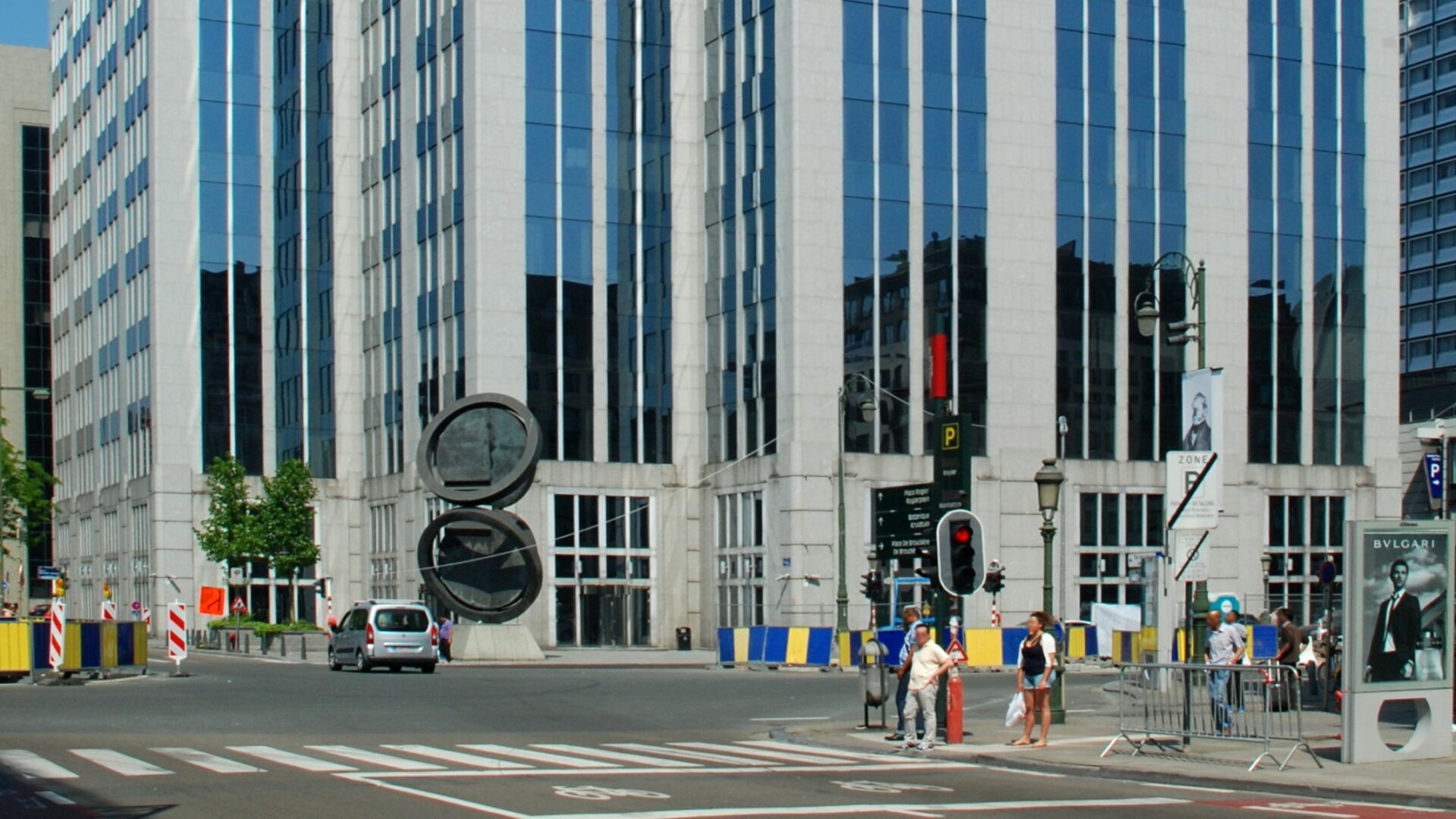 Ruský majetek u Euroclearu (na snímku budova organizace) právně drží ruská centrální banka. Ilustrační foto: EmDee, CC BY-SA 4.0 , via Wikimedia Commons