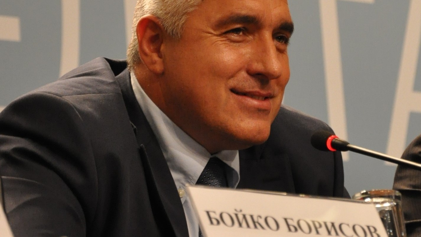 Boyko Borisov, dlouholetý vůdce strany GERB a bývalý premiér. Zdroj: Vladimir Petkov - Cropped from https://www.flickr.com/photos/kaladan/3694490837/in/set-72157621051170054/, CC BY-SA 2.0, https://commons.wikimedia.org/w/index.php?curid=7260038