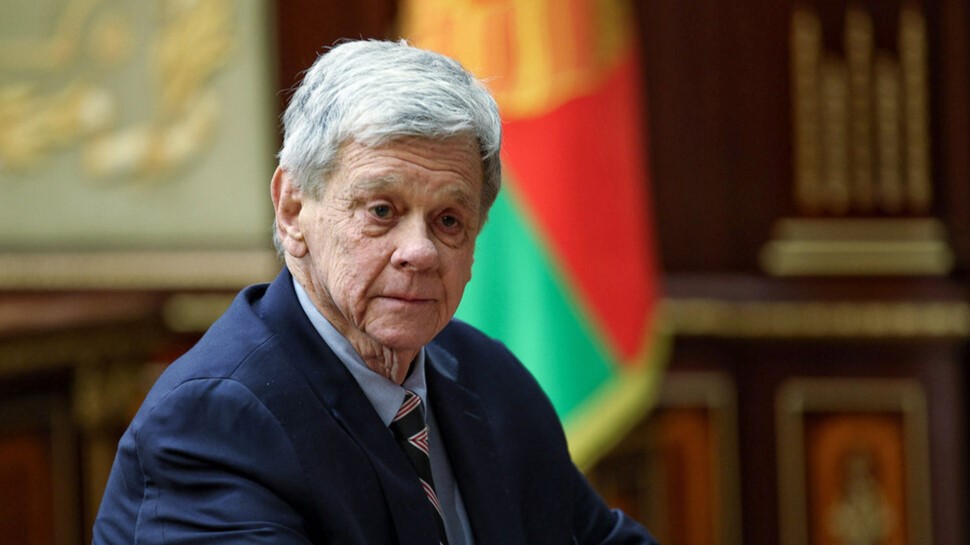 Washington s okamžitou platností ruší sankce na běloruský potaš, věří ve zrušení všech dalších sankcí vůči Minsku. Na snímku zvláštní americký zmocněnce John Coale. Ilustrační foto: president.gov.by, se souhlasem