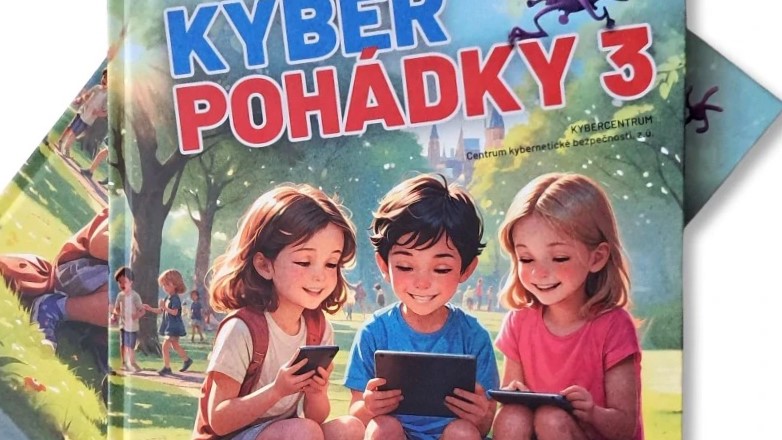 Kyberpohádky vycházejí v tištěné i elektronické podobě. Foto: Centrum kybernetické bezpečnosti