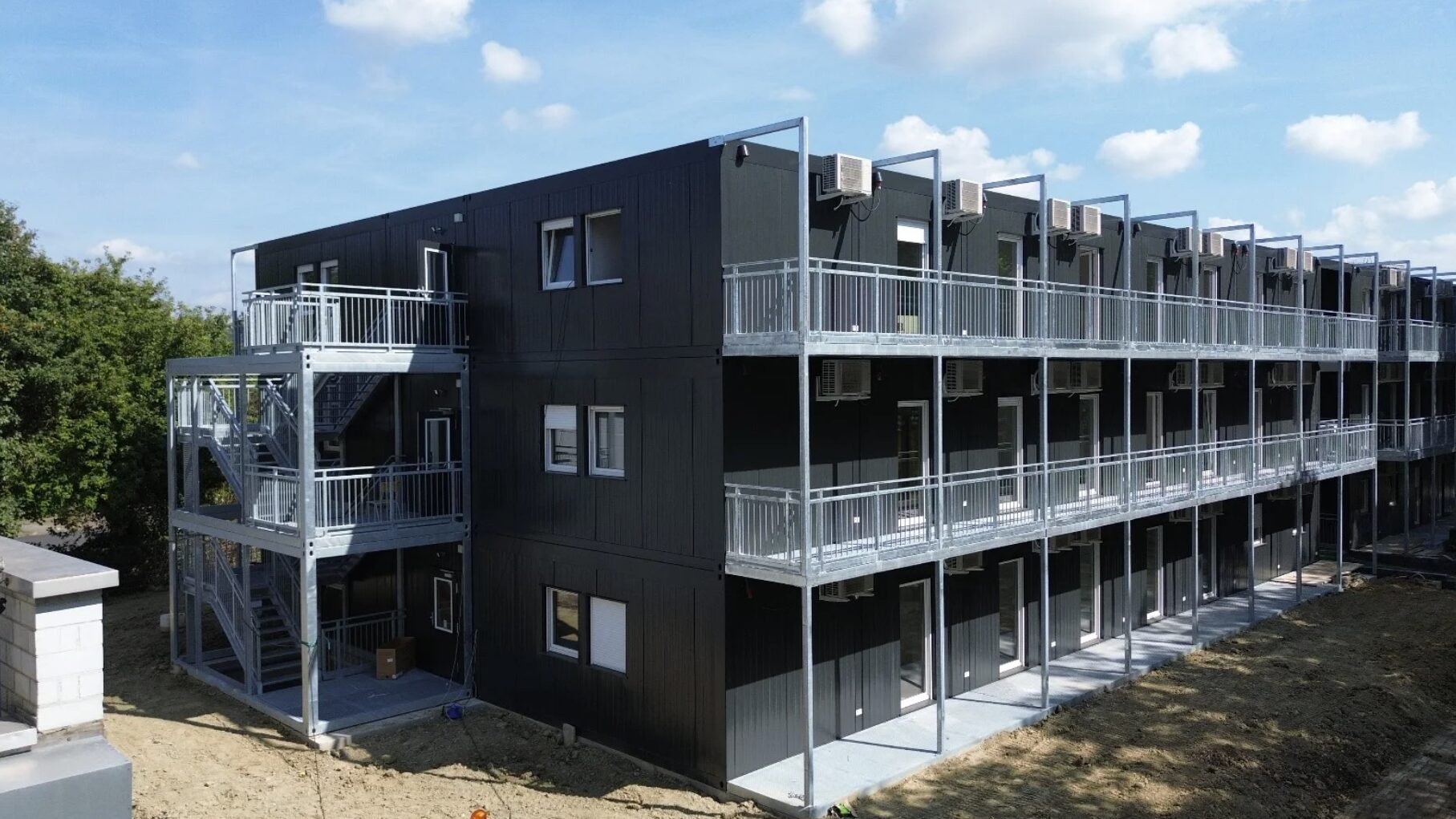 Velká města v Evropě staví modulární školy, školky, sociální byty i komerční objekty. Ilustrační foto: Warex