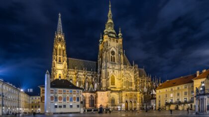 Osvětlení největší dominanty hlavního města čeká zásadní rekonstrukce. Foto: Správa Pražského hradu, se souhlasem