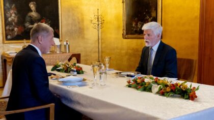 Prezident Petra Pavel při novoročním obědě s premiérem Andrejem Babišem. Ilustrační foto: Kancelář prezidenta ČR, se souhlasem