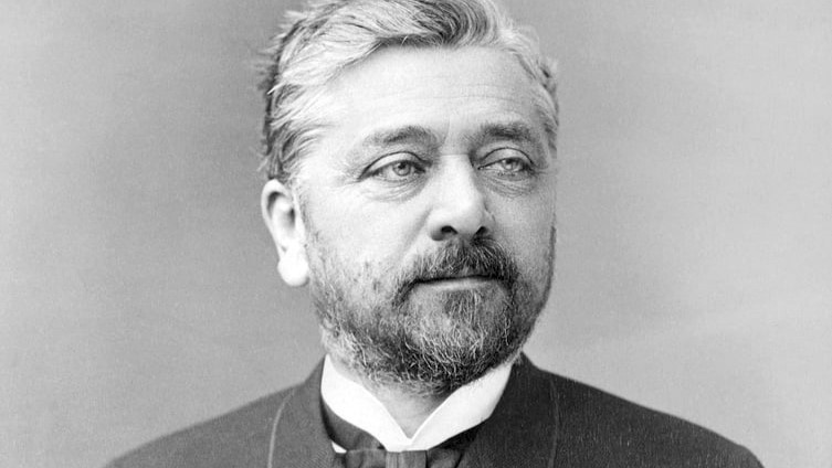Gustave Eiffel dostal záruku trvalé udržitelnosti věže také kvůli její strategické poloze jako rádiového vysílače a přijímače. Zdroj: Nadar – https://www.gettyimages.co.uk/detail/news-photo/portrait-of-the-french-engineer-gustave-eiffel-1890s-news-photo/141551141, Volné dílo, https://commons.wikimedia.org/w/index.php?curid=41304911