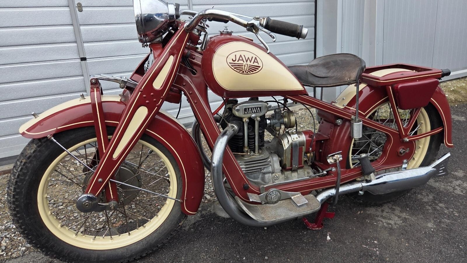 Vzácný motocykl s přezdívkou Rumpál byl vyroben před 95 lety. Foto: Aukro, se souhlasem