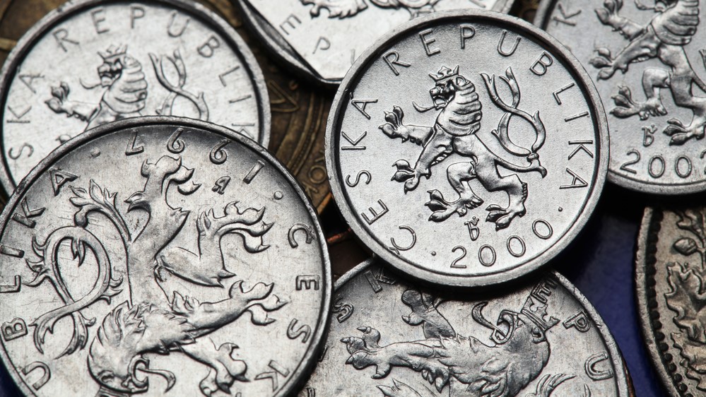 Zisky české koruny byly v tomto týdnu minimální. Ilustrační foto: Depositphotos.com