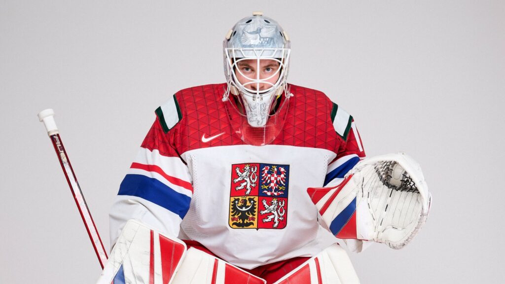 Tváří kampaně je český hokejový brankář Lukáš Dostál. Foto: Martin Flousek