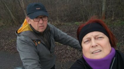 Pan Otakar se svojí manželkou. Foto: Poskytnuto panem Otakarem, se souhlasem